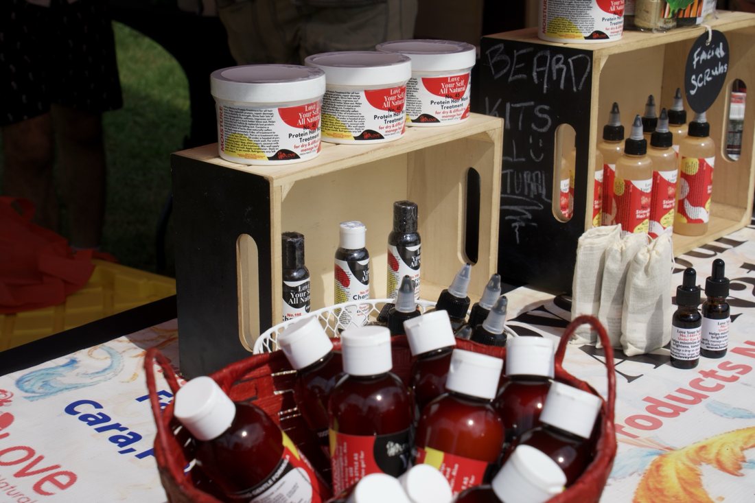 Maplewood House Festival — vendor table
