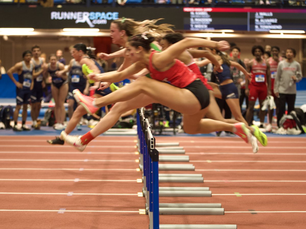 NYC Nike Armory — hurdles