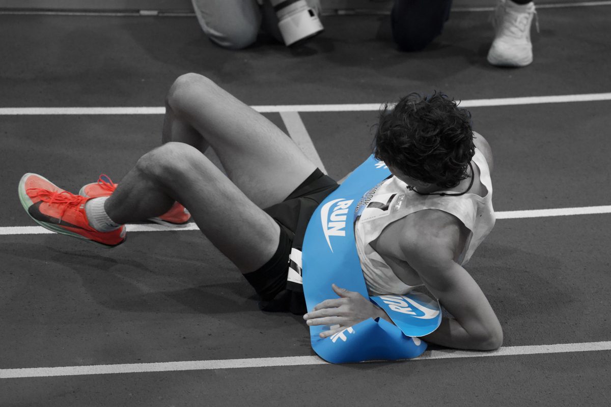 NYC Nike Armory — post-race
