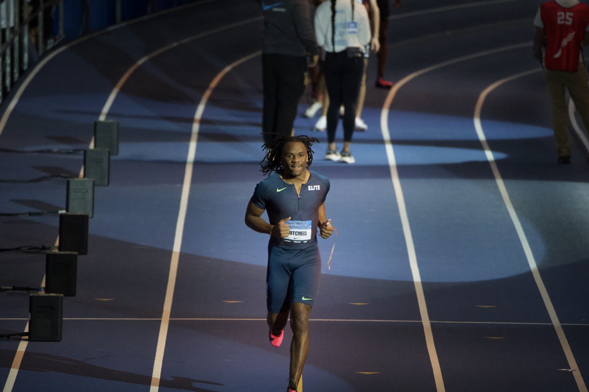 NYC Nike Armory — on the track